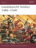 bokomslag Landsknecht Soldier 1486-1560