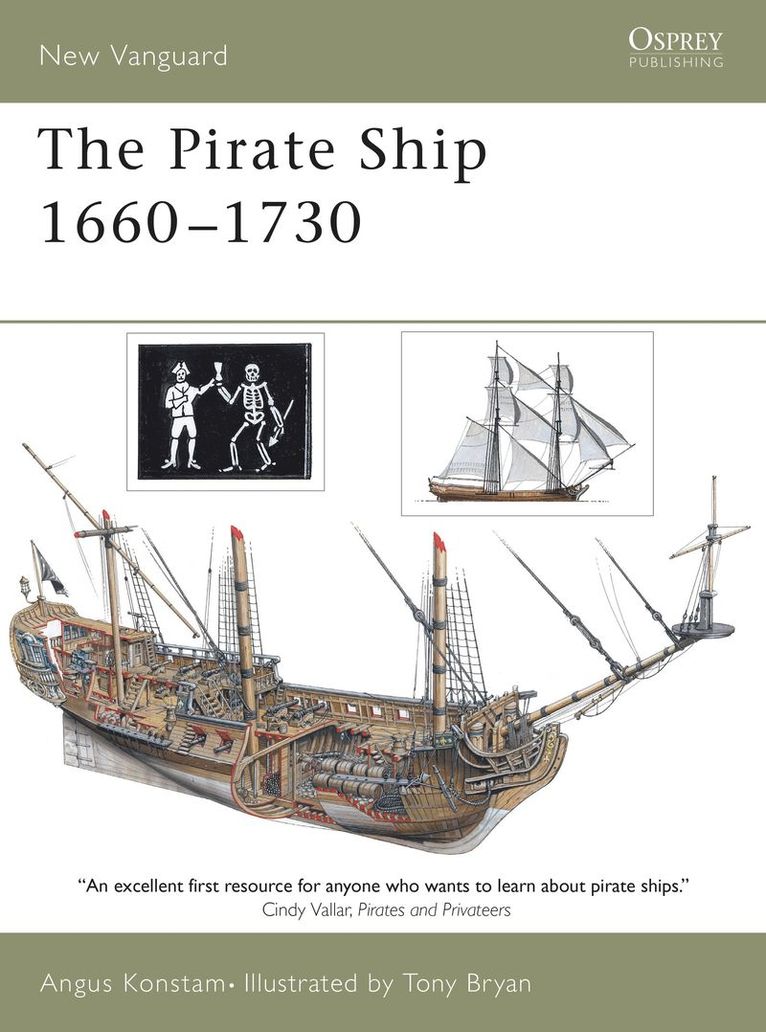 Angus Konstam - Pirate Ship 1660–1730, Häftad