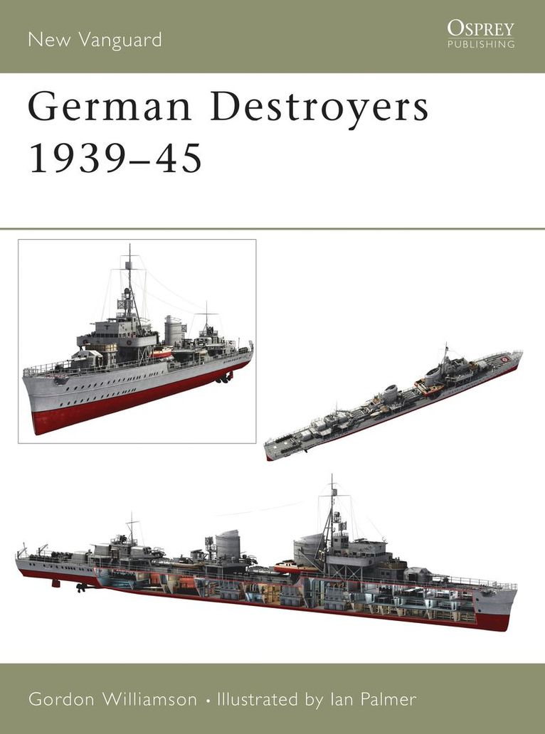 Gordon Williamson - German Destroyers 1939–45, Häftad