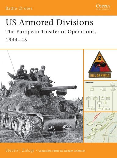 Steven J. Zaloga - US Armored Divisions, Häftad