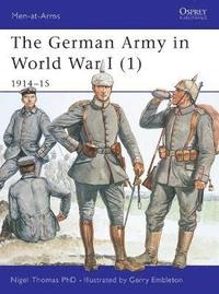 bokomslag German Army in World War I (1)