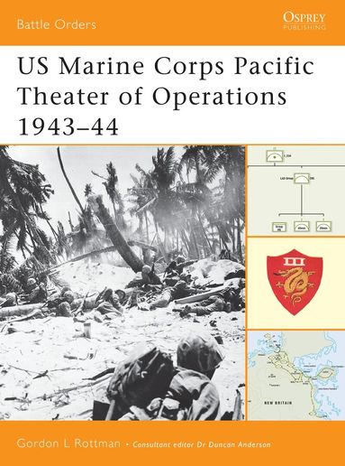Gordon L. Rottman - US Marine Corps Pacific Theater of Operations 1943–44, Häftad