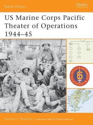 bokomslag US Marine Corps Pacific Theater of Operations 1944-45