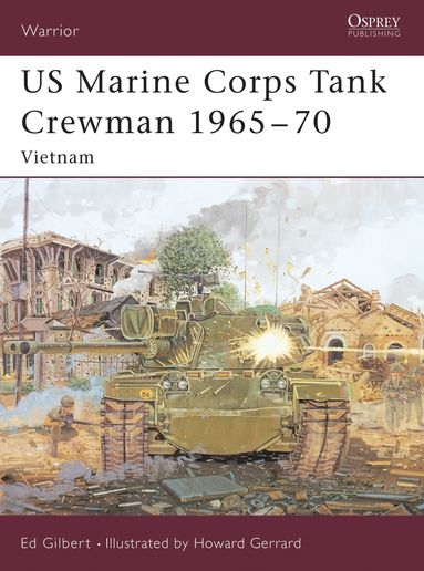 bokomslag US Marine Corps Tank Crewman 1965-70