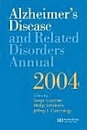 Alzheimer's Disease and Related Disorders Annual 1