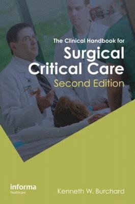 bokomslag Clinical Handbook for Surgical Critical Care, Second Edition