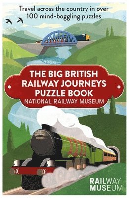 bokomslag Big British Railway Journeys Puzzle Book