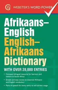 bokomslag Afrikaans-English, English-Afrikaans Dictionary