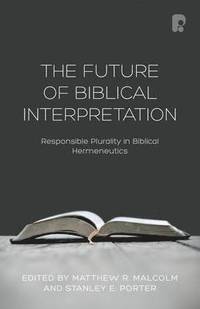 bokomslag The Future of Biblical Interpretation
