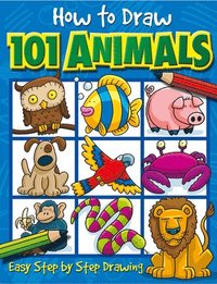 bokomslag How to Draw 101 Animals: Volume 1