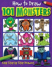 bokomslag How to Draw 101 Monsters