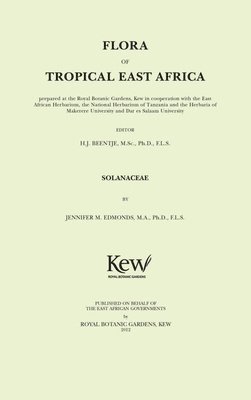 Henk J. Beentje, Henk Beentje - Flora of Tropical East Africa: Solanaceae, Häftad