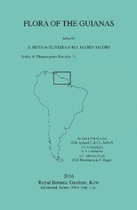 bokomslag Flora of the Guianas: Series A: Phanerogams Fascicle 31