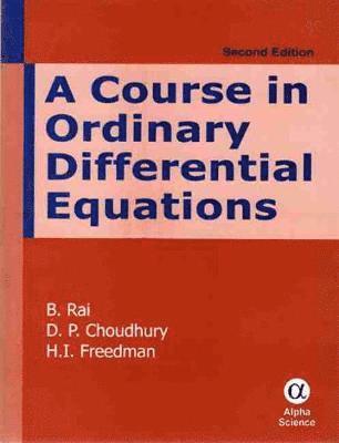 bokomslag A Course in Ordinary Differential Equations