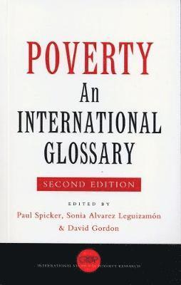 Paul Spicker, Sonia Alvarez Leguizamón, David Gordon - Poverty, Häftad
