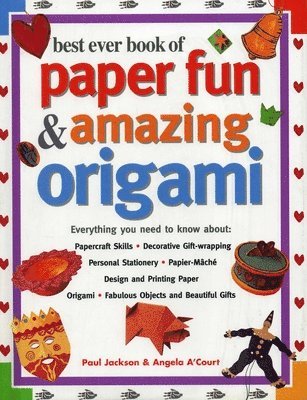 bokomslag Best Ever Book of Paper Fun & Amazing Origami