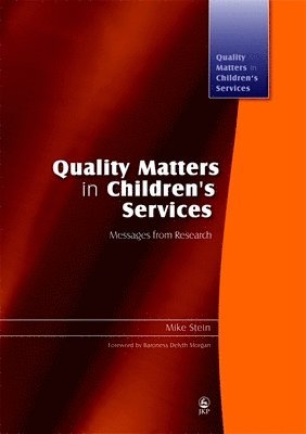 Quality Matters in Children's Services 1