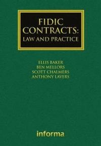 bokomslag Fidic Contracts: Law and Practice