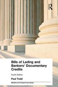 bokomslag Bills of Lading and Bankers' Documentary Credits