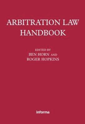 bokomslag Arbitration Law Handbook