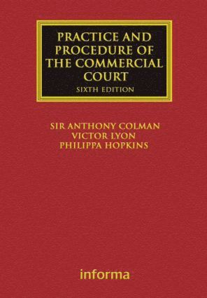bokomslag Practice and Procedure of the Commercial Court