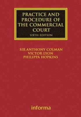 bokomslag The Practice and Procedure of the Commercial Court