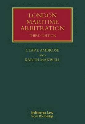 bokomslag London Maritime Arbitration