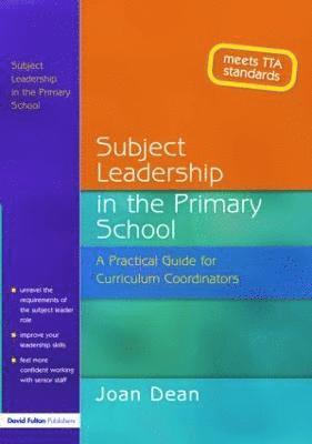 bokomslag Subject Leadership in the Primary School