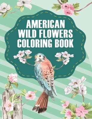 bokomslag American Wildflowers Coloring Book