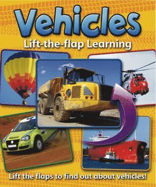 bokomslag Lift-the-flap Learning: Vehicles