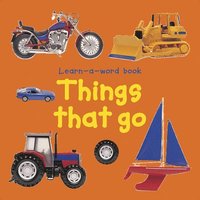 bokomslag Learn-a-word Book: Things that Go