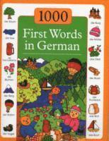 bokomslag 1000 First Words in German