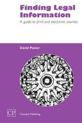 David Pester - Finding Legal Information, Häftad