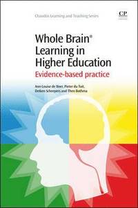 bokomslag Whole Brain Learning in Higher Education
