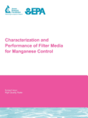 J. Tobiason, W. Knocke, J. Goodwill, A. Islam, P. Hargette, R. Bouchard, L. Zuravnsky - Characterization and Performance of Filter Media for Manganese Control, Häftad