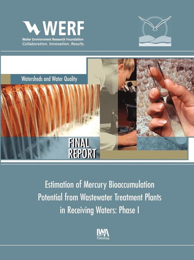 J. David Dean, Robert Mason, WERF - Estimation of Mercury Bioaccumulation Potential from Wastewater Treatment Plants in Receiving Waters: Phase 1, Häftad
