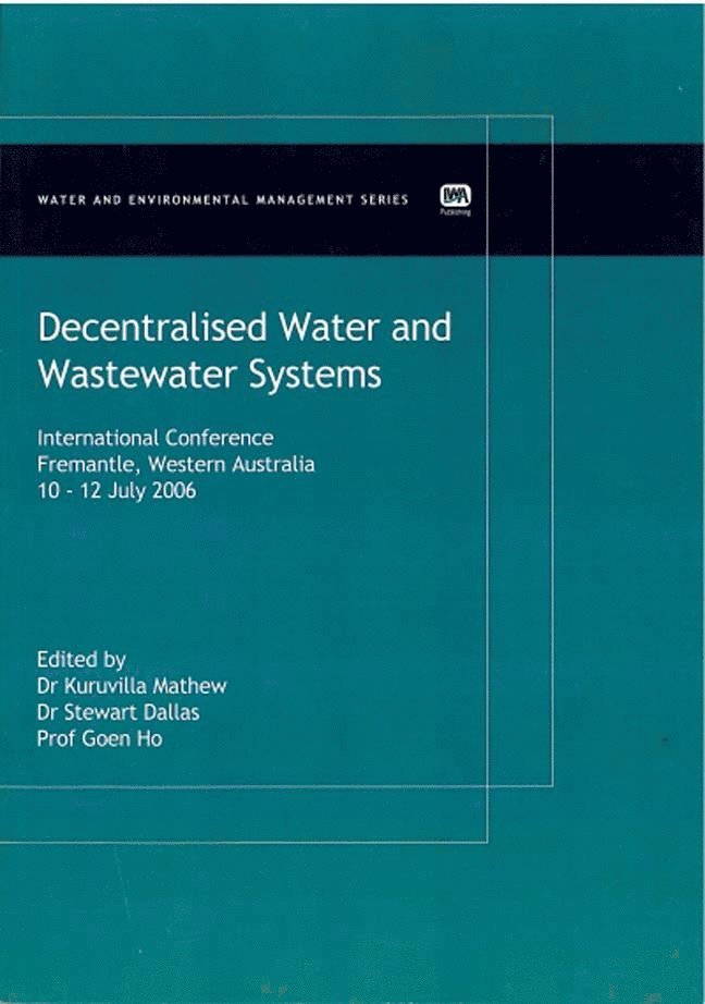 Decentralised Water and Wastewater Systems 1