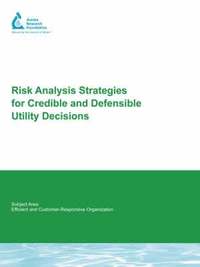 bokomslag Risk Analysis Strategies for Credible and Defensible Utility Decisions