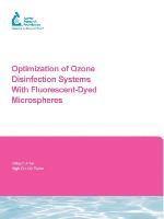 Optimization of Ozone Disinfection Systems with Fluorescent-Dyed Microspheres 1
