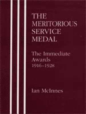 Ian McInnes - Meritorious Service Medal, Häftad