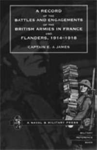 bokomslag Record of the Battles and Engagements of the British Armies in France and Flanders 1914 - 18