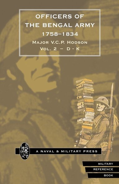 bokomslag HODSON - OFFICERS OF THE BENGAL ARMY 1758-1834 Volume Two