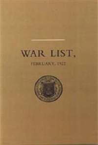 bokomslag University of Dublin War List 1922