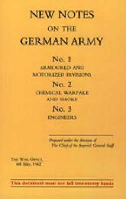 bokomslag New Notes on the German Army
