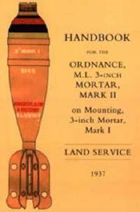 bokomslag Handbook for the 3-inch Mortar 1937