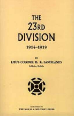 bokomslag The Twenty-third Division 1914-1919