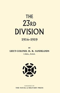 bokomslag The Twenty-third Division 1914-1919