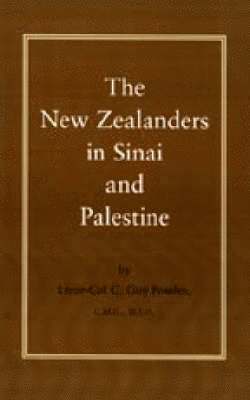 bokomslag New Zealanders in Sinai and Palestine