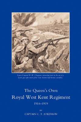 bokomslag Queen's Own Royal West Kent Regiment,1914 - 1919