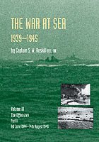 bokomslag War at Sea 1939-45: v.3, Pt. 2 Offensive 1st June 1944-14th August 1945